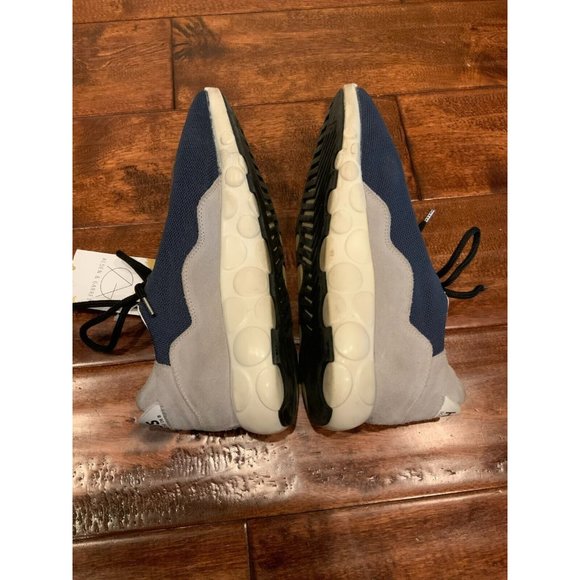 Golden Goose Blue & Gray "Haus" Lace-Up Skater Sneakers, Size 9 (US) 39 (IT) - Picture 6 of 9